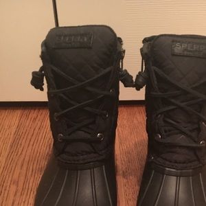 Sperry. Saltwater duck boots. Sz8